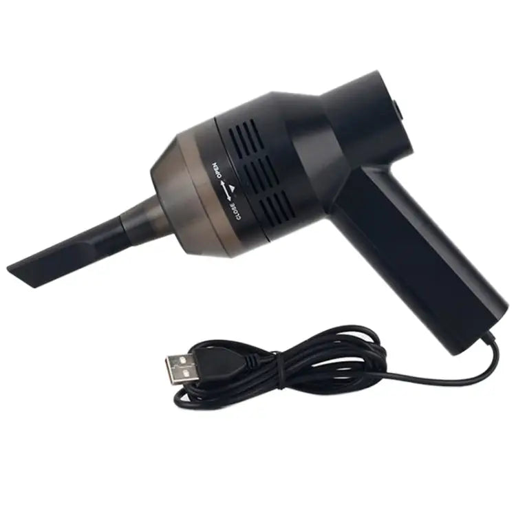HK-6019A 3.5W Portable USB Powerful Suction Cleaner Computer Keyboard Brush Nozzle Dust Collector Handheld Sucker Clean