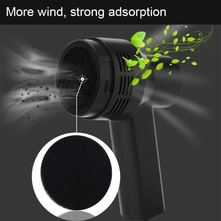 HK-6019A 3.5W Portable USB Powerful Suction Cleaner Computer Keyboard Brush Nozzle Dust Collector Handheld Sucker Clean