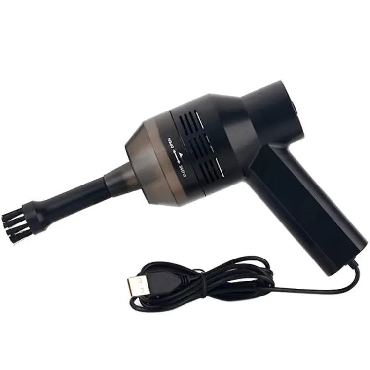 HK-6019A 3.5W Portable USB Powerful Suction Cleaner Computer Keyboard Brush Nozzle Dust Collector Handheld Sucker Clean