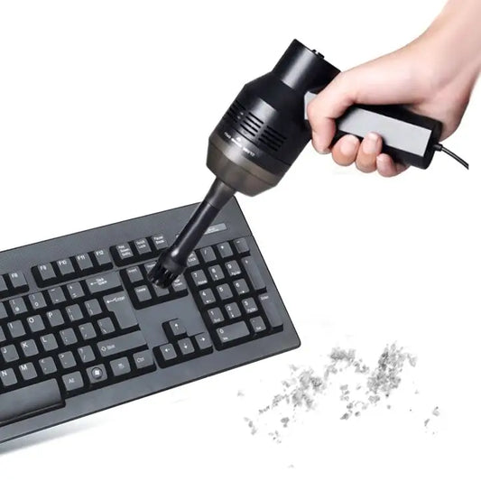 HK-6019A 3.5W Portable USB Powerful Suction Cleaner Computer Keyboard Brush Nozzle Dust Collector Handheld Sucker Clean