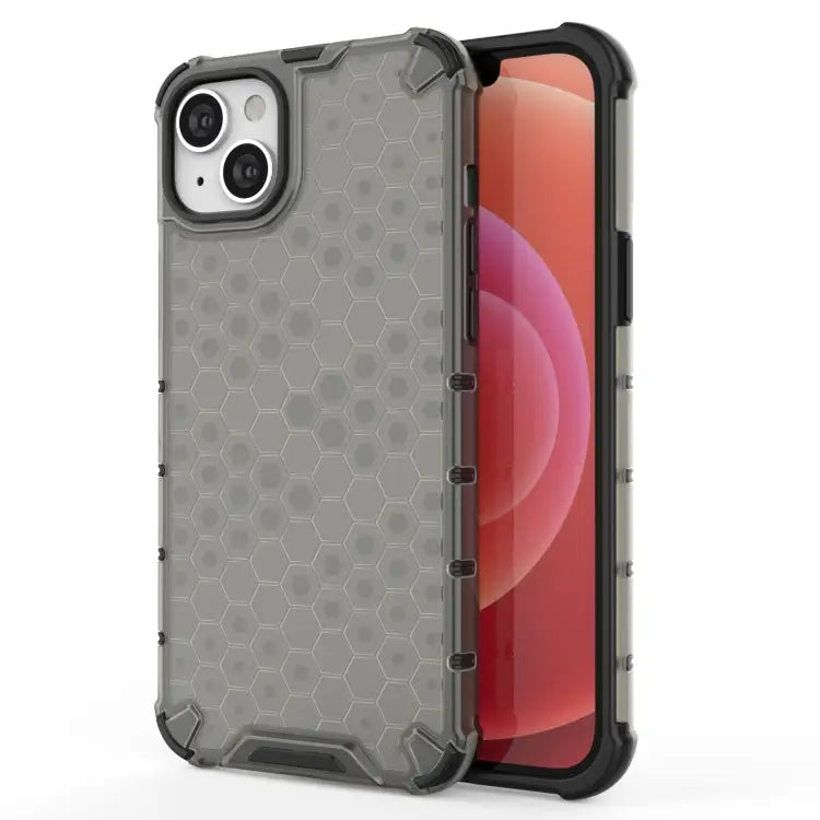 Honeycomb Phone Case - For iPhone 15 Plus / Black