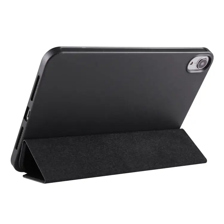 Honeycomb TPU Leather Tablet Case with 3-Folding Holder For iPad mini 6 / mini 2024 - Apple Accessories