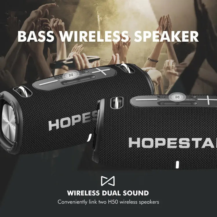 HOPESTAR H50 lPX6 Waterproof Portable Wireless Bluetooth Speaker H50