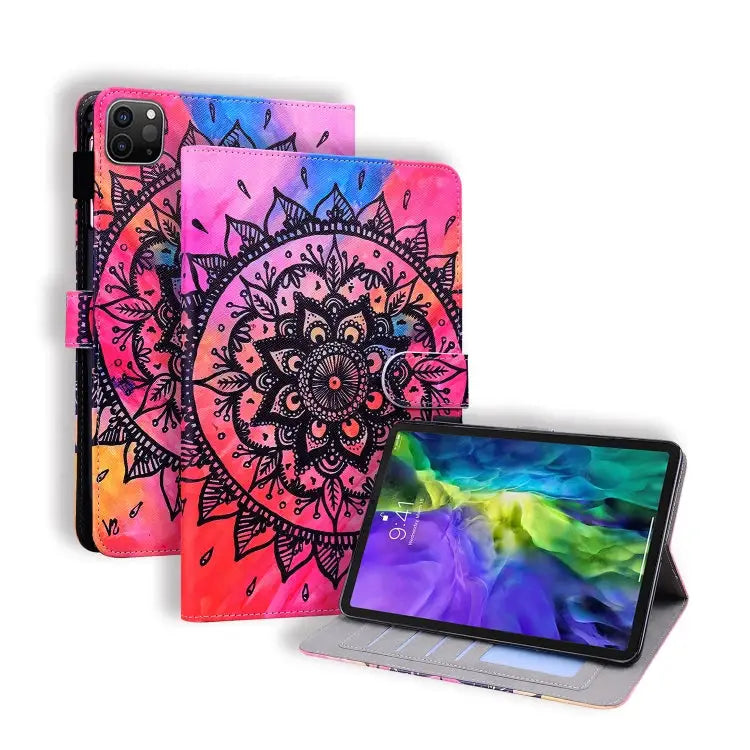 Horizontal Flip Leather Case with Card Slots & Holder & Photo Frame For iPad mini (2019) For iPad Pro 11 inch (2020)