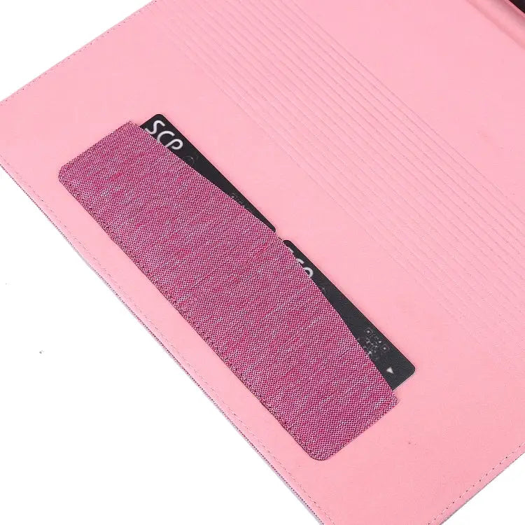 Horizontal Flip TPU + Fabric PU Leather Protective Case with Name Card Clip For iPad Pro 12.9(2020) - Apple Accessories