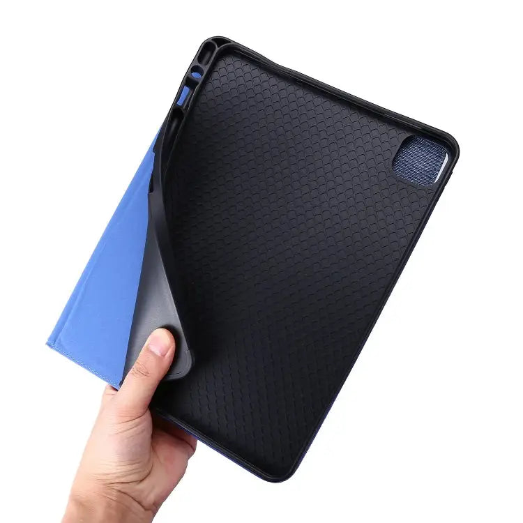 Horizontal Flip TPU + Fabric PU Leather Protective Case with Name Card Clip For iPad Pro 11(2020) - Apple Accessories