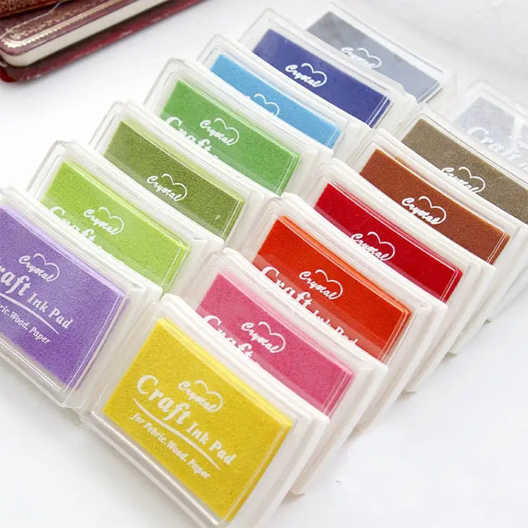 Hot Chic Child Craft Oil Based DIY InkPad Rubber Stamps 15 Colors - Inkpad 4