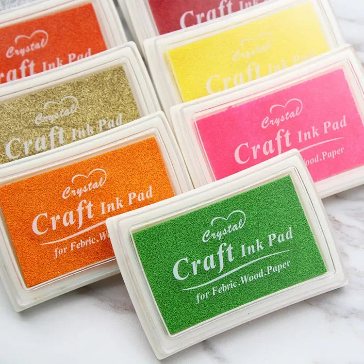 Hot Chic Child Craft Oil Based DIY InkPad Rubber Stamps 15 Colors - Inkpad 4