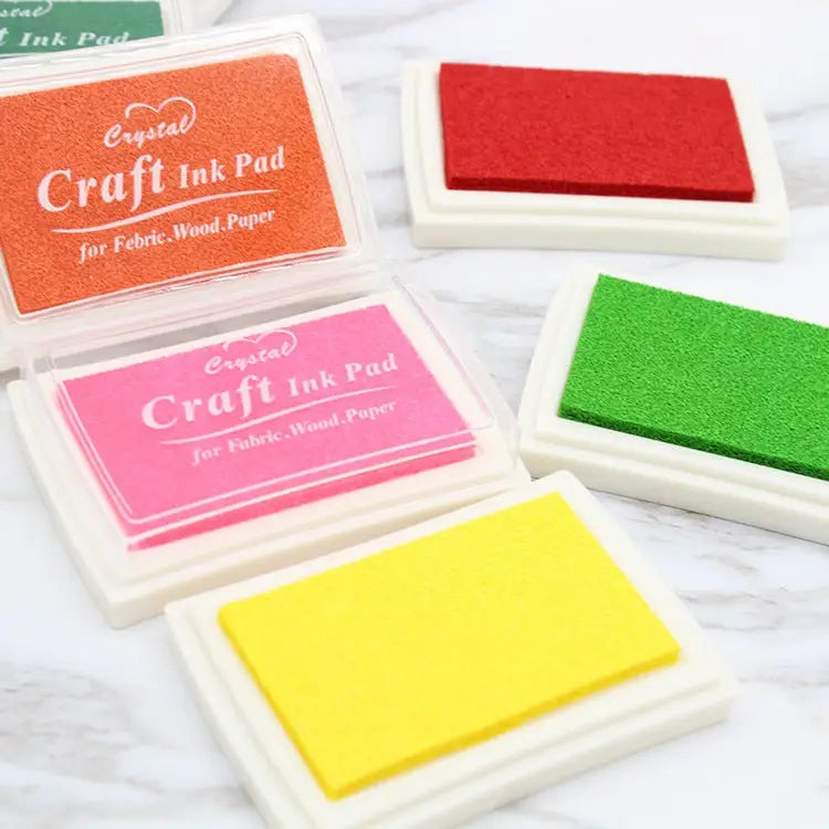 Hot Chic Child Craft Oil Based DIY InkPad Rubber Stamps 15 Colors - Inkpad 4