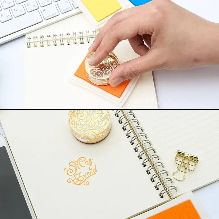 Hot Chic Child Craft Oil Based DIY InkPad Rubber Stamps 15 Colors - Inkpad 4