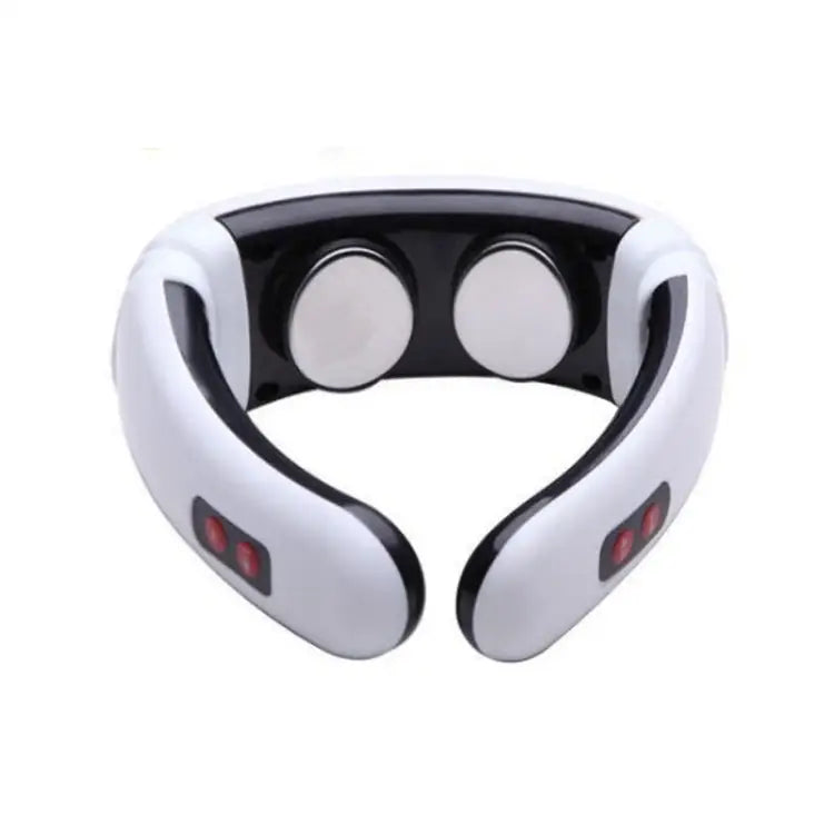 Household Electric Pulse Shock Neck Massager Intelligent Body Massager Battery Powered (Not Include Battery) Old