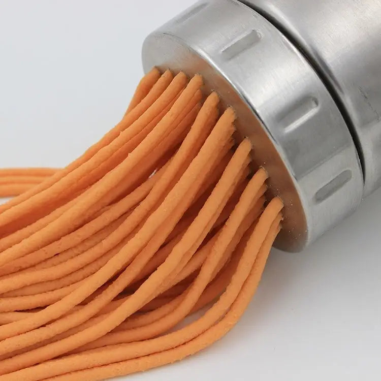 Household Stainless Steel Manual Pasta Machine Hand Pressure Noodle Machine Noodle Maker with 5 Models Pressure Noodle