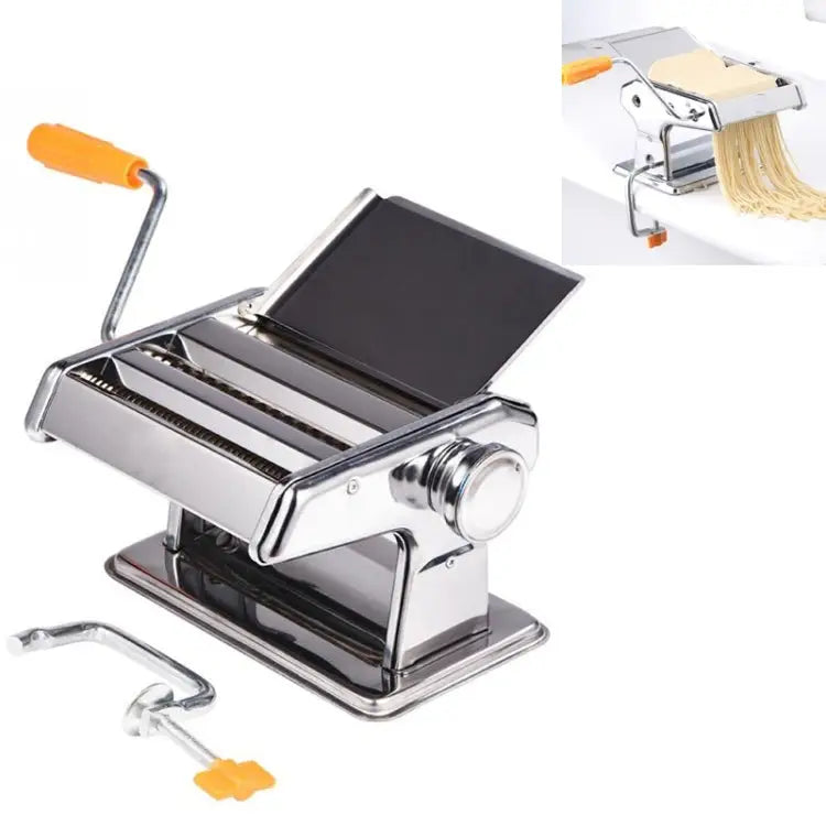 Household Stainless Steel Pasta Making Machine Manual Noodle Maker Spaghetti Hand Cutter Noodle Maker - Noodle Maker