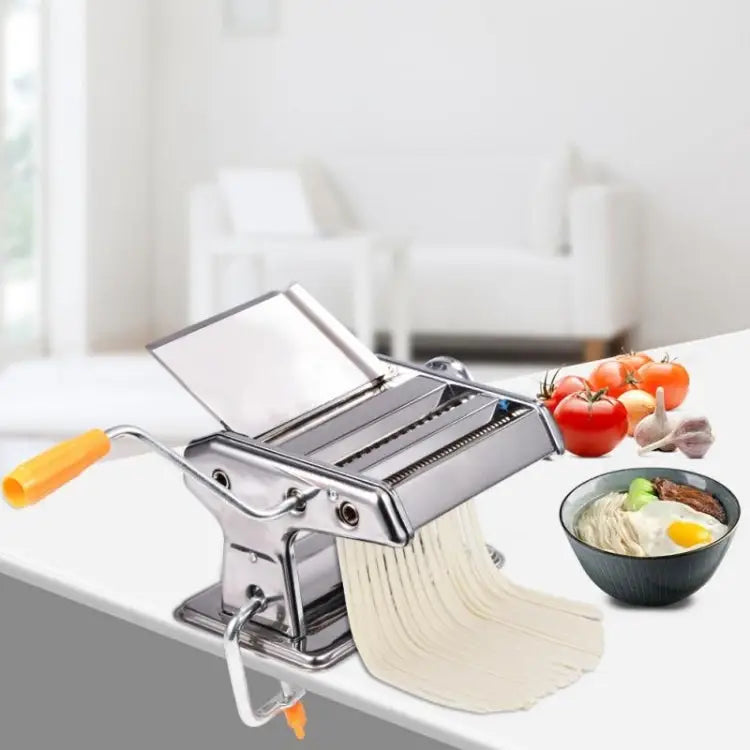 Household Stainless Steel Pasta Making Machine Manual Noodle Maker Spaghetti Hand Cutter Noodle Maker - Noodle Maker