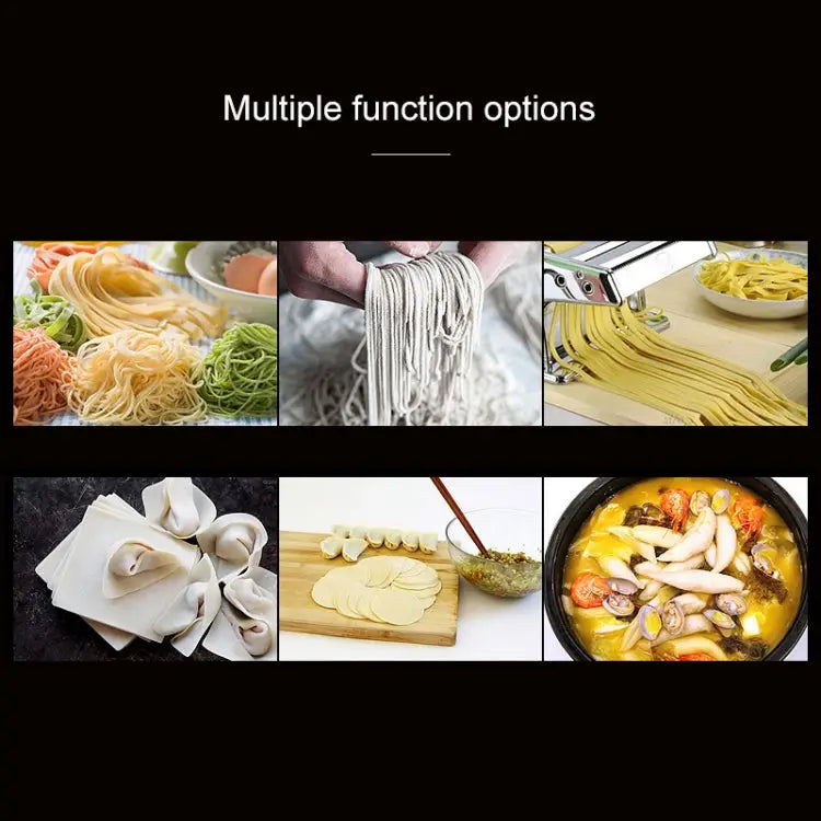 Household Stainless Steel Pasta Making Machine Manual Noodle Maker Spaghetti Hand Cutter Noodle Maker - Noodle Maker