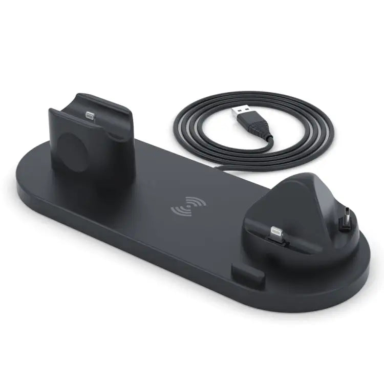 HQ-UD15-upgraded 6 in 1 Wireless Charger For iPhone Apple Watch AirPods and Other Android Phones