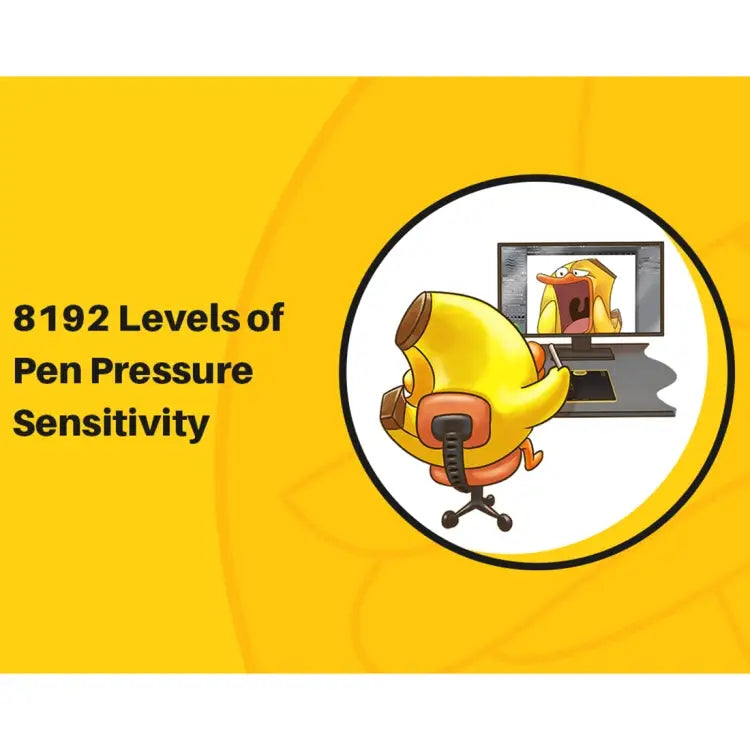 HUION HS64 Chips Special Edition 5080 LPI Art Drawing Tablet with Battery-free Pen for Fun HS64 - HS64