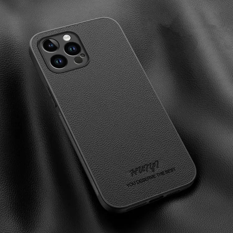 HUIYI Leather Magnetic Phone Case For iPhone 16 For iPhone 15 Pro Max For iPhone 15 Pro For iPhone 15 Plus - For iPhone