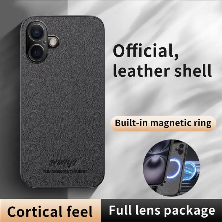 HUIYI Leather Magnetic Phone Case For iPhone 16 For iPhone 15 Pro Max For iPhone 15 Pro For iPhone 15 Plus - Apple