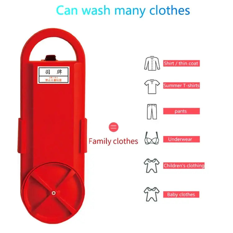HX-02DS Household Portable Small Portable Washing Machine Portable Washing Machine - Portable Washing Machine