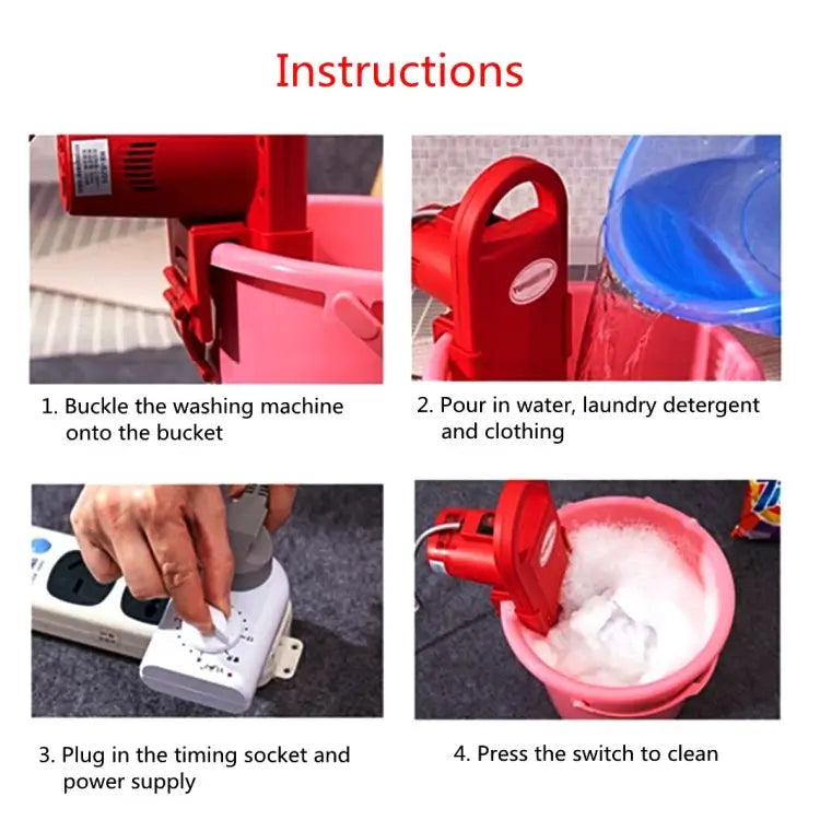 HX-02DS Household Portable Small Portable Washing Machine Portable Washing Machine - Portable Washing Machine