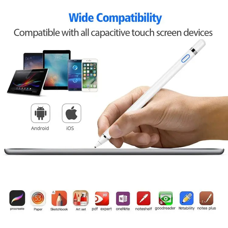 HX DZ870 1.4mm Nib Sensitivity Stylus Pen for iPad iPhone Galaxy