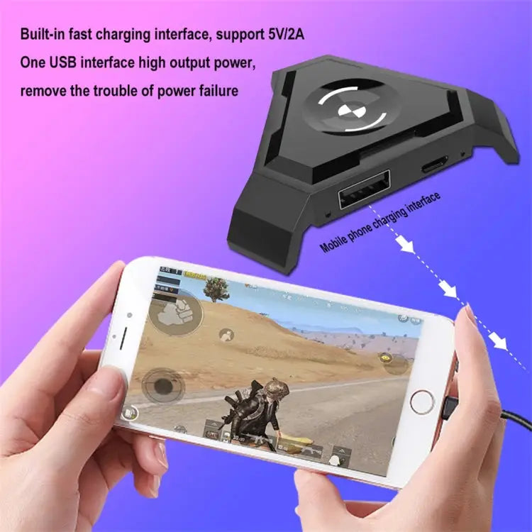 HXSJ P5 Bluetooth 4.1 Keyboard Mouse Bluetooth Gaming Converter Can Not Be Pressed Version