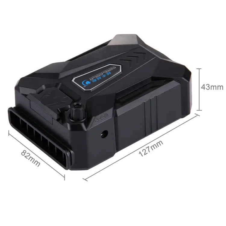 Ice Troll III Gaming Laptop Notebook Cooling Pad Mute Air Extracting Cooling Fan Turbo Heat Radiator with Appropriative