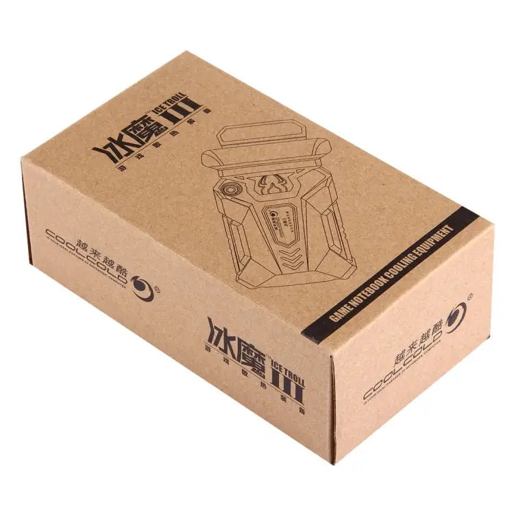 Ice Troll III Gaming Laptop Notebook Cooling Pad Mute Air Extracting Cooling Fan Turbo Heat Radiator with Appropriative