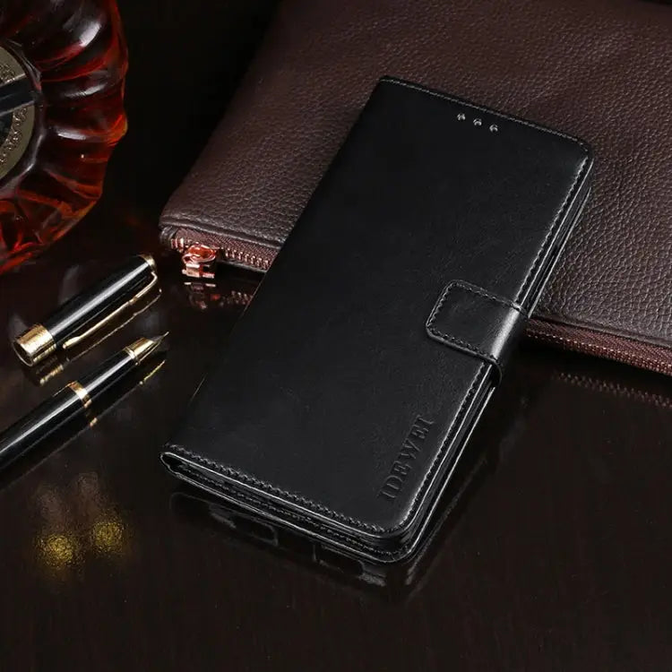 idewei Crazy Horse Texture Horizontal Flip Leather Case with Holder & Card Slots & Wallet For Huawei Honor 30S