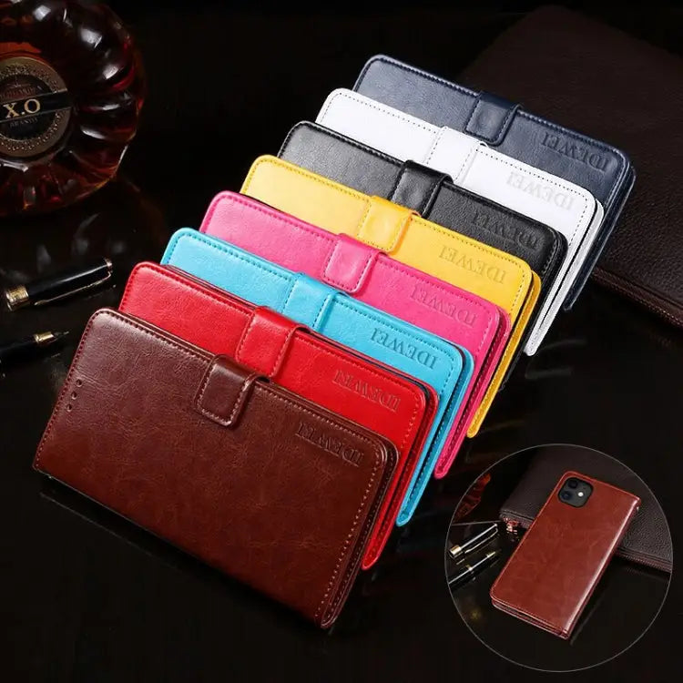 idewei Crazy Horse Texture Horizontal Flip Leather Case with Holder & Card Slots & Wallet For iPhone 11 For iPhone 11