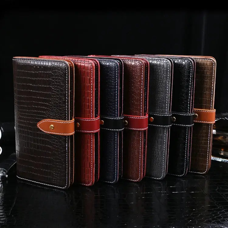 idewei Crocodile Texture Horizontal Flip Leather Case with Holder & Card Slots & Wallet For iPhone 12 For iPhone 12
