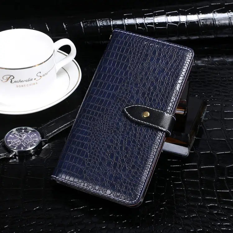 idewei Crocodile Texture Horizontal Flip Leather Case with Holder & Card Slots & Wallet For iPhone 12 For iPhone 12