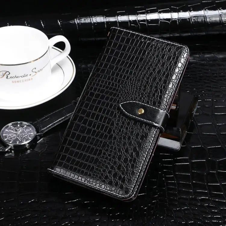 idewei Crocodile Texture Horizontal Flip Leather Case with Holder & Card Slots & Wallet For iPhone 12 For iPhone 12
