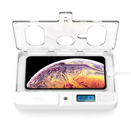 iDiskk Smart Phone Self-Controlled Timer Lock Box for iPhone Sumsung - lock01 Transparent
