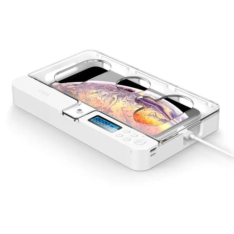 iDiskk Smart Phone Self-Controlled Timer Lock Box for iPhone Sumsung - lock01 Transparent