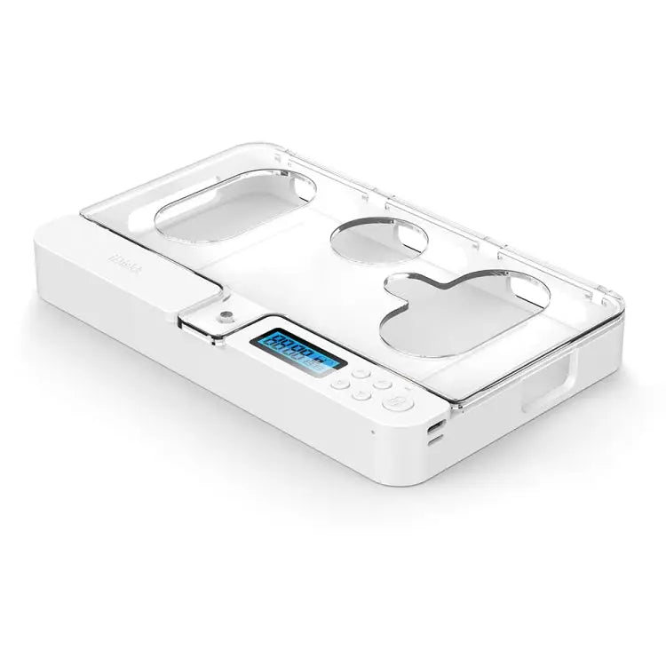 iDiskk Smart Phone Self-Controlled Timer Lock Box for iPhone Sumsung - lock01 Transparent