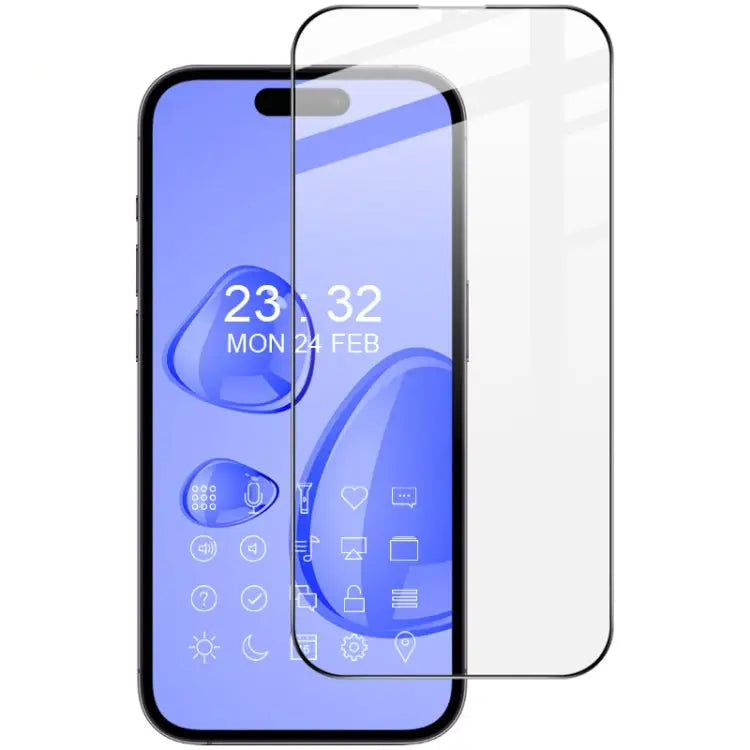 IMAK 9H Surface Hardness Full Screen Tempered Glass Film Pro+ Series For iPhone 14 For iPhone 14 Plus For iPhone 14 Pro