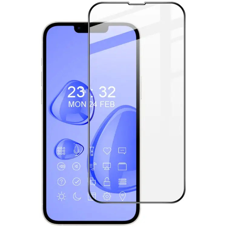 IMAK 9H Surface Hardness Full Screen Tempered Glass Film Pro+ Series For iPhone 14 For iPhone 14 Plus For iPhone 14 Pro