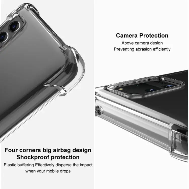 IMAK All-inclusive Shockproof Airbag TPU Phone Case with Screen Protector For iPhone 13 For iPhone 13 mini For iPhone