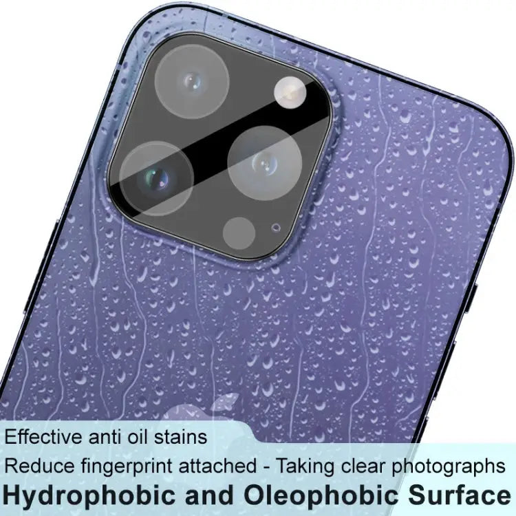 imak High Definition Integrated Glass Lens Film Black Version For iPhone 15 Pro / 15 Pro Max For iPhone 15 / 15 Plus