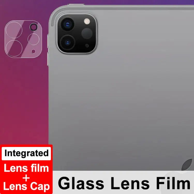 imak Integrated Rear Camera Lens Tempered Glass Film For iPad Pro 11 2022/12.9 2022 - For iPad Pro 11 2022/12.9 2022