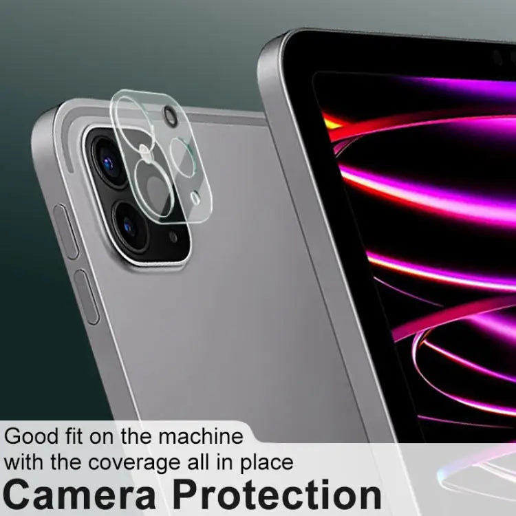 imak Integrated Rear Camera Lens Tempered Glass Film For iPad Pro 11 2022/12.9 2022 - For iPad Pro 11 2022/12.9 2022
