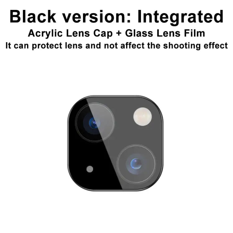 imak Integrated Rear Camera Lens Tempered Glass Film with Lens Cap Black Version - Samsung Accessories