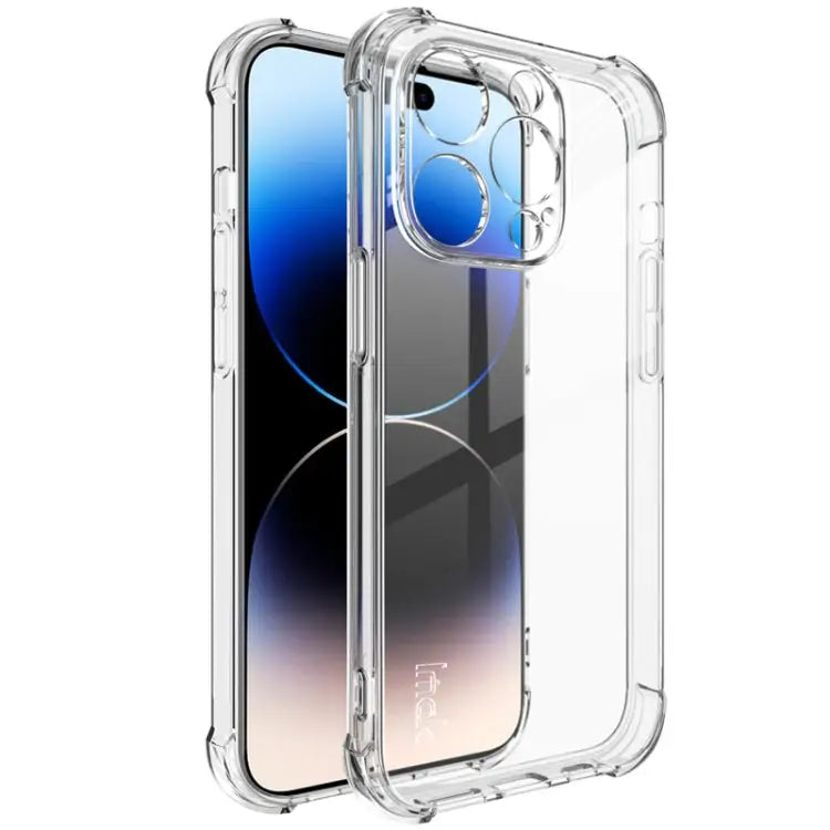 imak Shockproof Airbag TPU Phone Case - For iPhone 15 Pro / Transparent