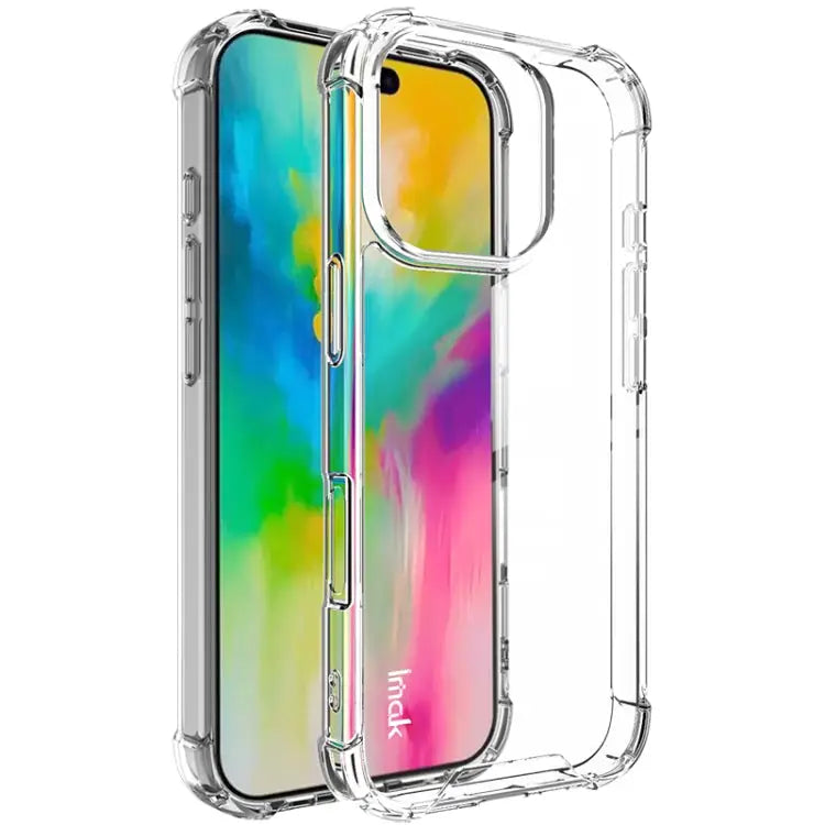 IMAK Space Shield PC + TPU Airbag Shockproof Phone Case - For iPhone 16 Pro Max - Apple Accessories