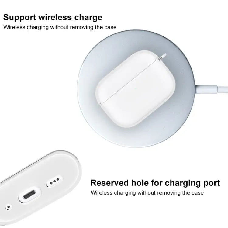 imak UX-5 Series Transparent TPU Earphone Protective Case For AirPods Pro 2 - For AirPods Pro 2 - Apple Accessories