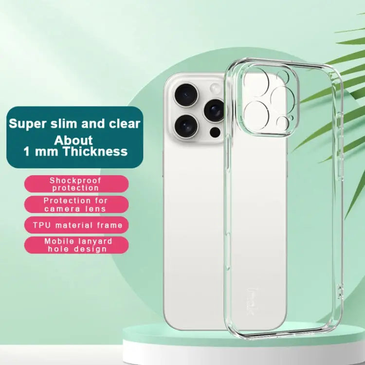 IMAK UX-5 Series Transparent TPU Phone Case - Apple Accessories