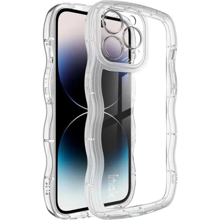 IMAK UX-8 Series Transparent Shockproof TPU Phone Case - For iPhone 14 Pro / Transparent - Xiaomi Accessories