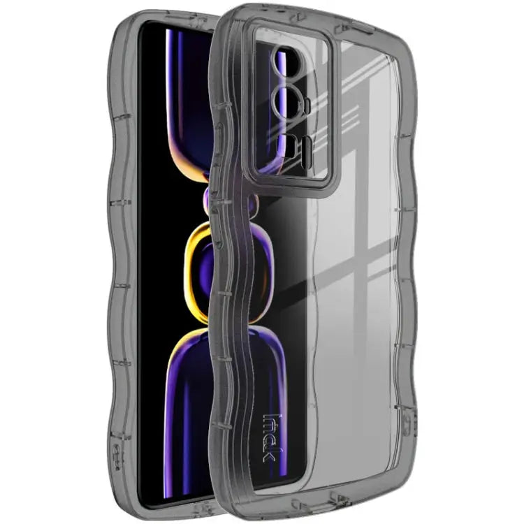 IMAK UX-8 Series Transparent Shockproof TPU Phone Case - For Xiaomi Redmi K60 5G / K60 Pro 5G / Poco F5 Pro 5G